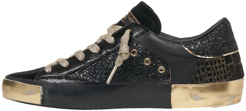 Philippe Model Sneakers 'Prsx Low' Zwart