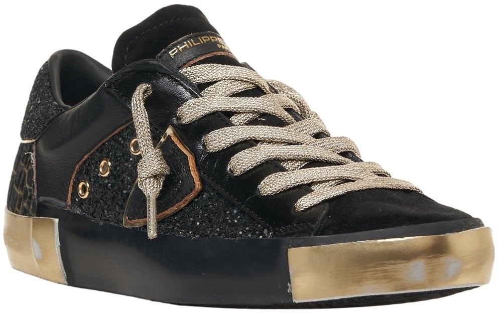 Philippe Model Sneakers 'Prsx Low' Zwart