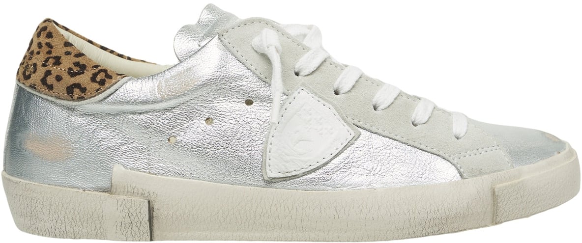 Philippe Model Sneakers 'Prsx' Zilver