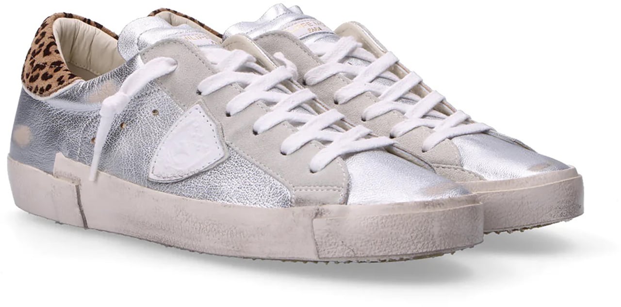 Philippe Model Sneakers Metal Leoargent Leo Divers