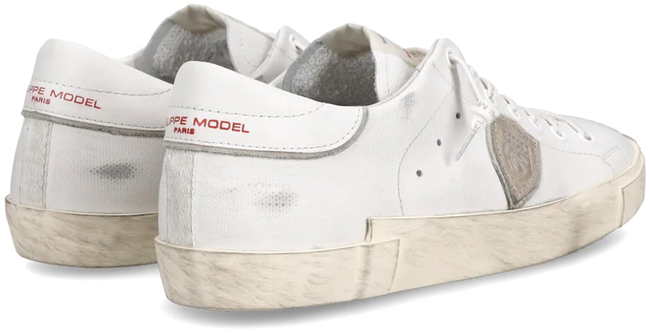 Philippe Model Sneakers Drapeau Blanc Wit