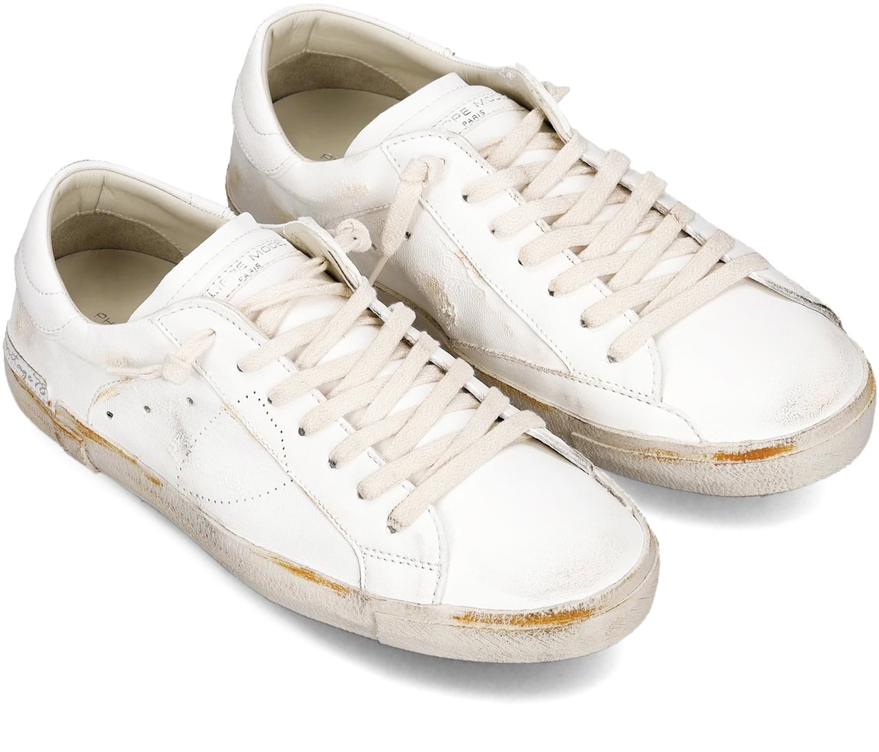 Philippe Model Sneakers Vintage 78Blanc Wit