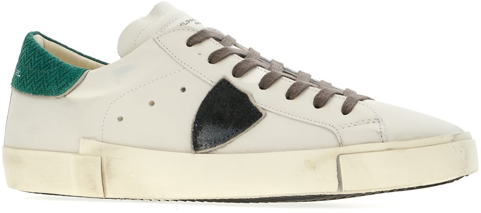 Philippe Model White leather Prsx sneakers Wit