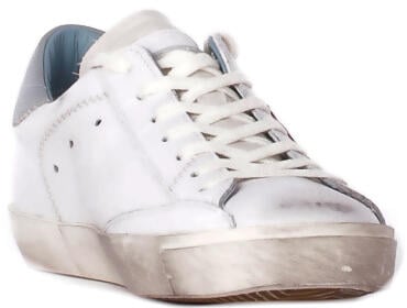 Philippe Model Sneakers White Azure Wit