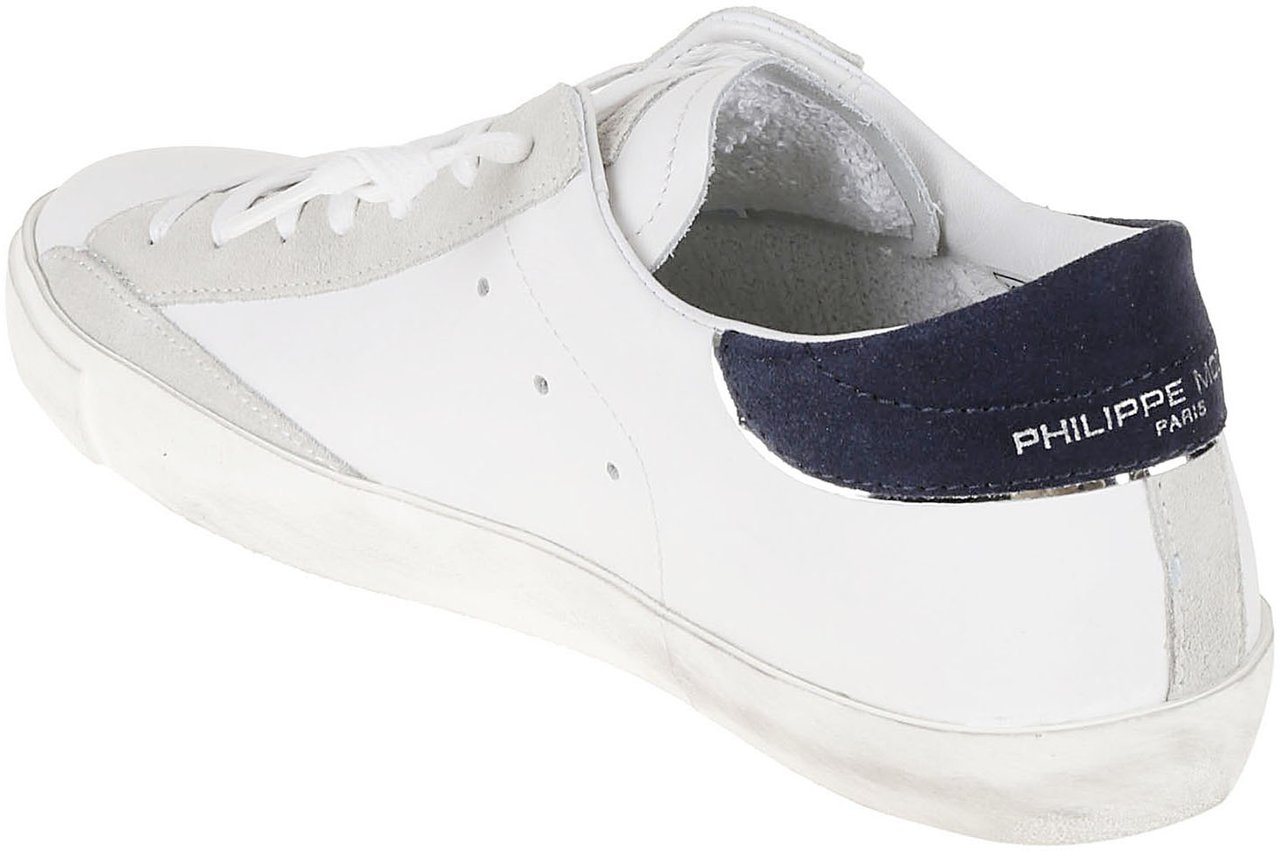Philippe Model Flat Shoes Blue Wit