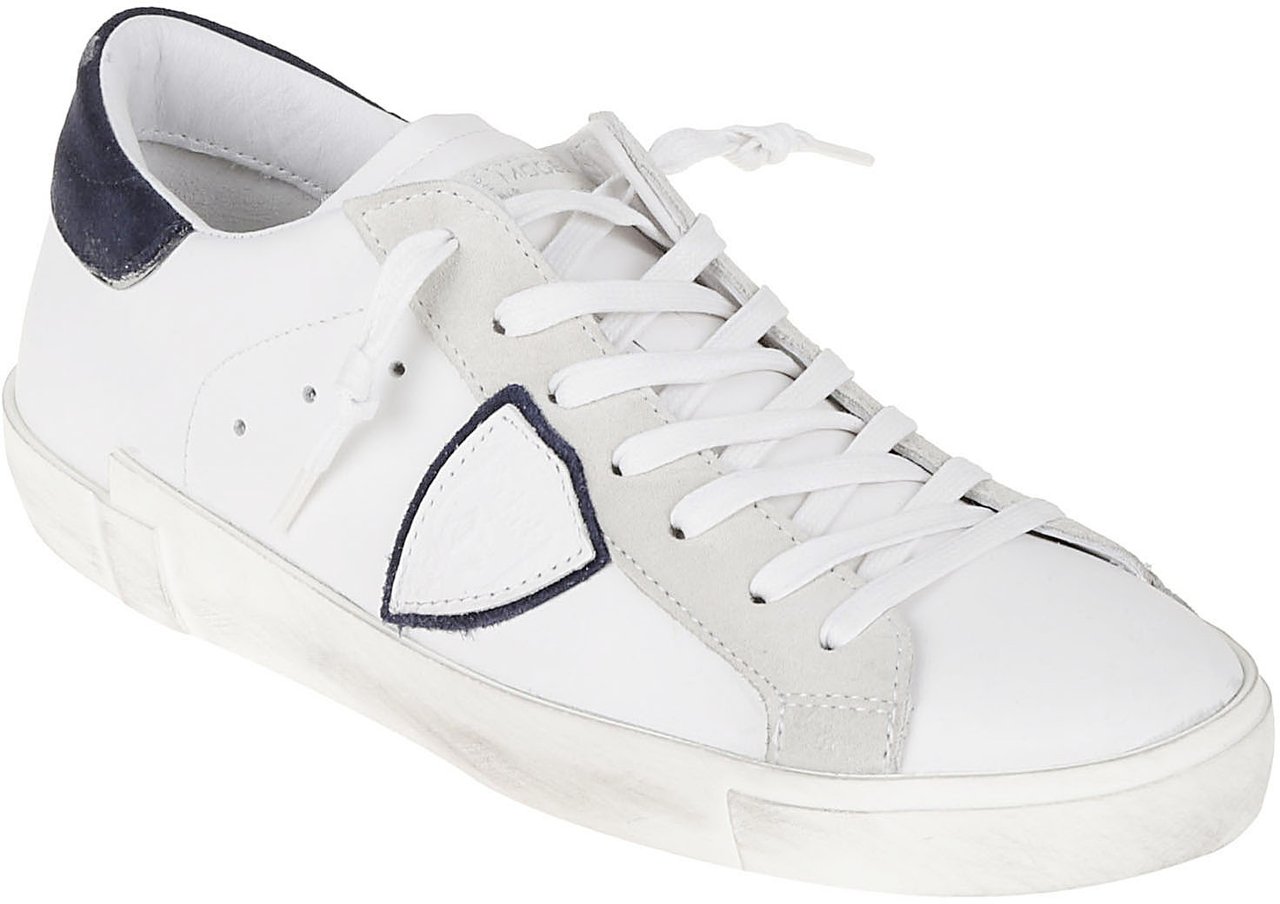 Philippe Model Flat Shoes Blue Wit