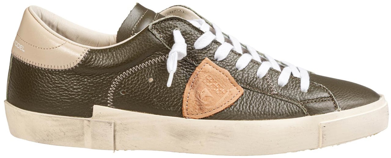 Philippe Model Philippe model prsx leather sneakers, military green Groen