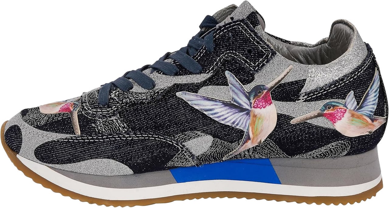 Philippe Model Sneakers Etoile Bird Blu Divers
