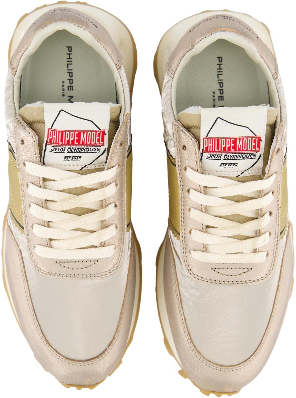 Philippe Model Dames Tour Sneaker Metallic Metallic
