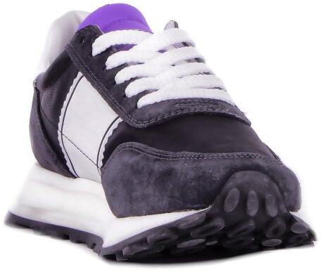 Philippe Model Sneakers Nero Viola Paars