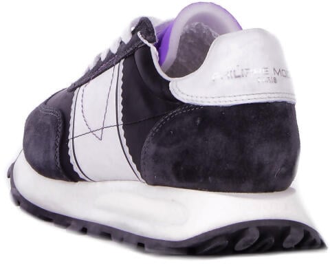 Philippe Model Sneakers Nero Viola Paars