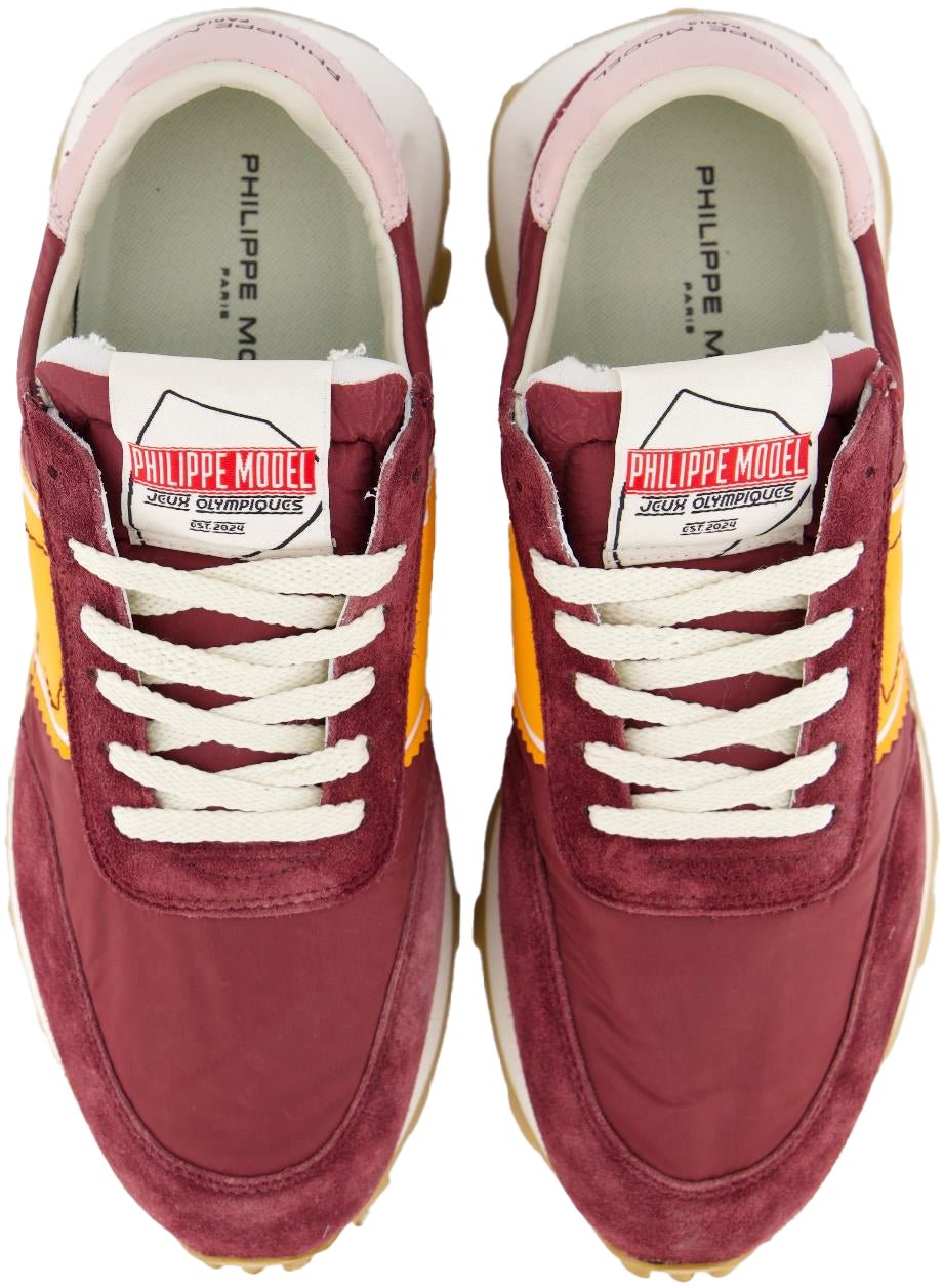 Philippe Model Dames Tour Sneaker Roze Roze