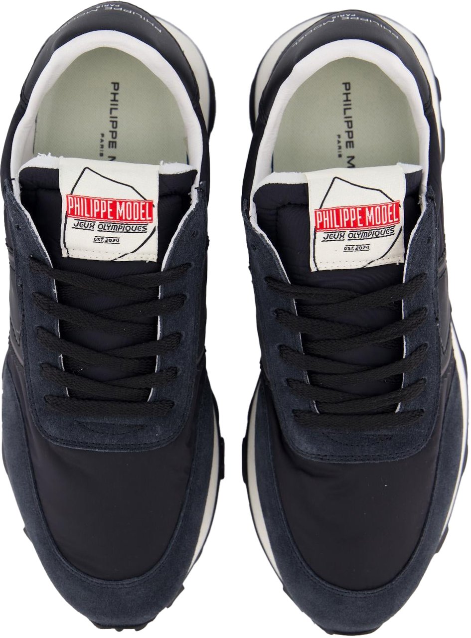 Philippe Model Heren Tour Sneaker Blauw Blauw