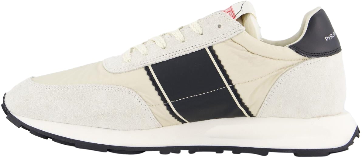 Philippe Model Heren Tour Sneaker Beige/Zwart Beige