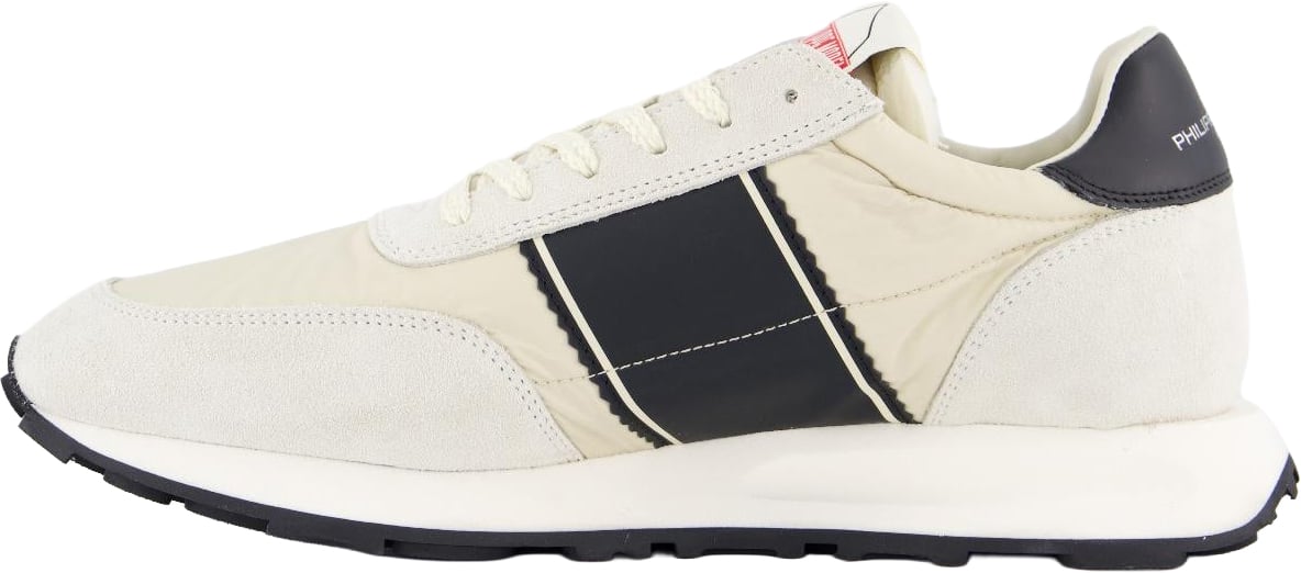 Philippe Model Heren Tour Sneaker Beige/Zwart Beige