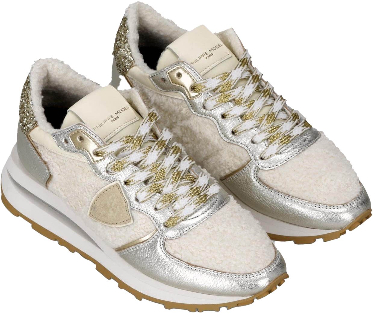 Philippe Model Dames Tropez Haute Low Woman Wit