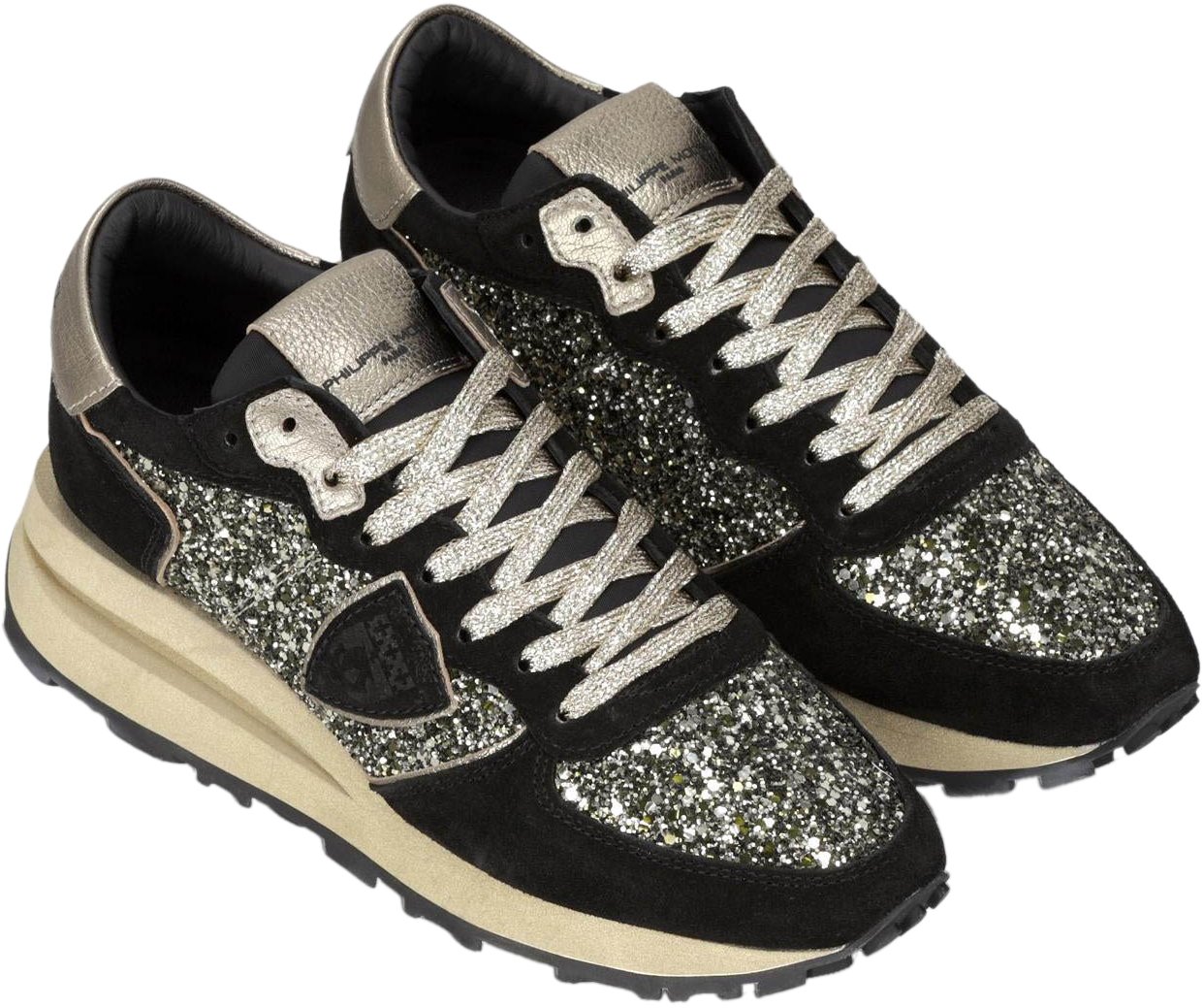 Philippe Model Dames Tropez Haute Low Woman Zwart