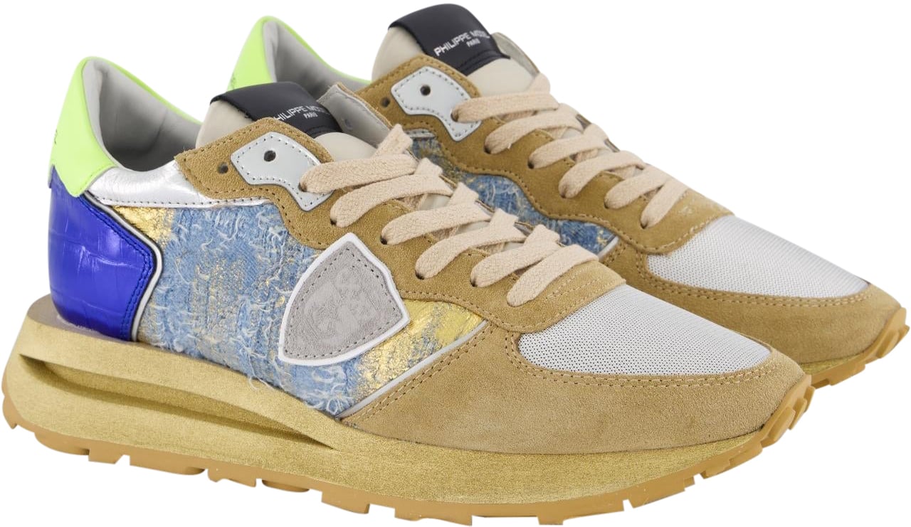 Philippe Model Dames Tropez Haute Low Woman Beige