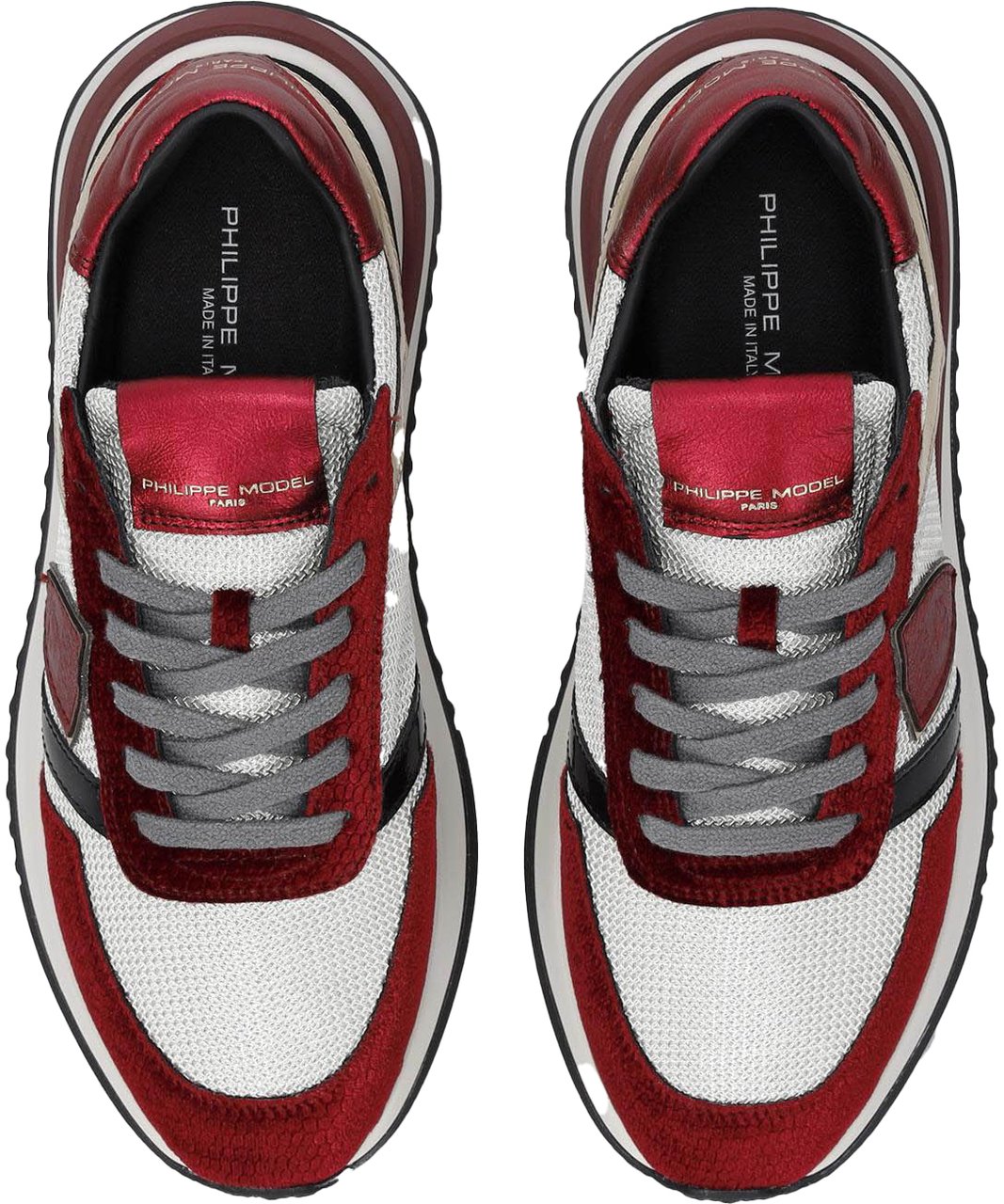 Philippe Model Dames Tropez 2.1 Low Woman Rood