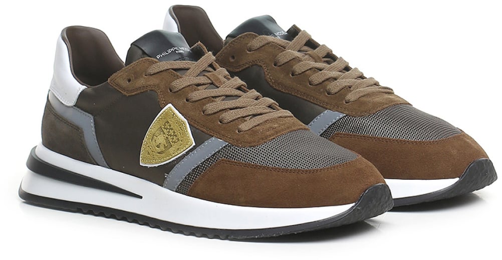 Philippe Model Tropez 2.1 Mondial Low Sneakers Bruin