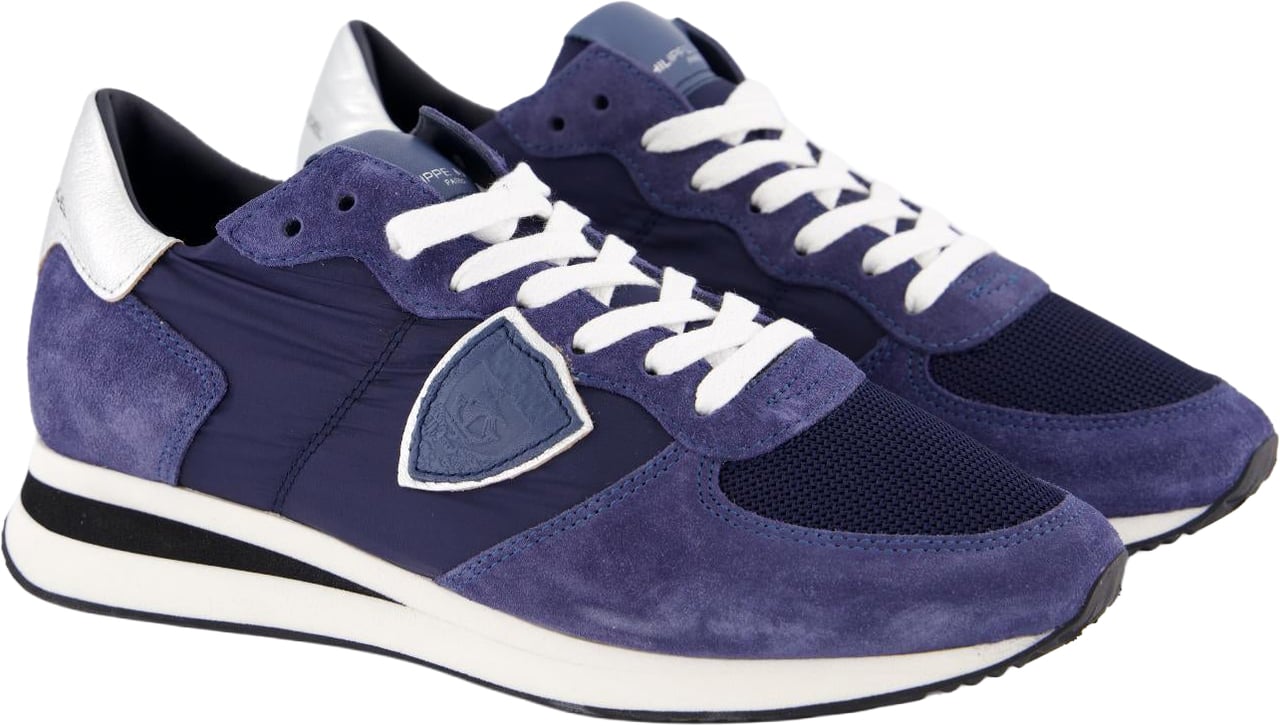 Philippe Model Dames Trpx Sneaker Blauw Blauw
