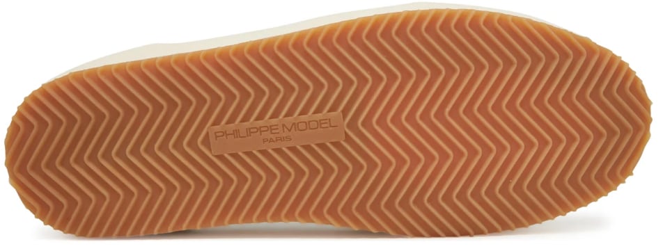 Philippe Model Nice Low Sneakers Zilver