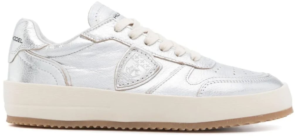 Philippe Model Nice Low Sneakers Zilver