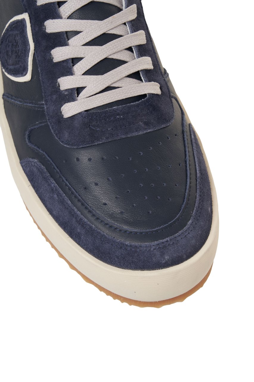 Philippe Model Sneakers 'Nice Low' Blauw