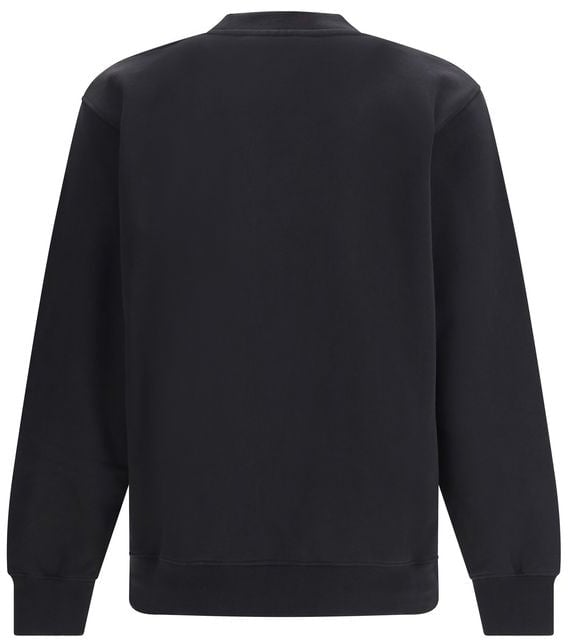 Philipp Plein Black Cotton Sweatshirt Blauw