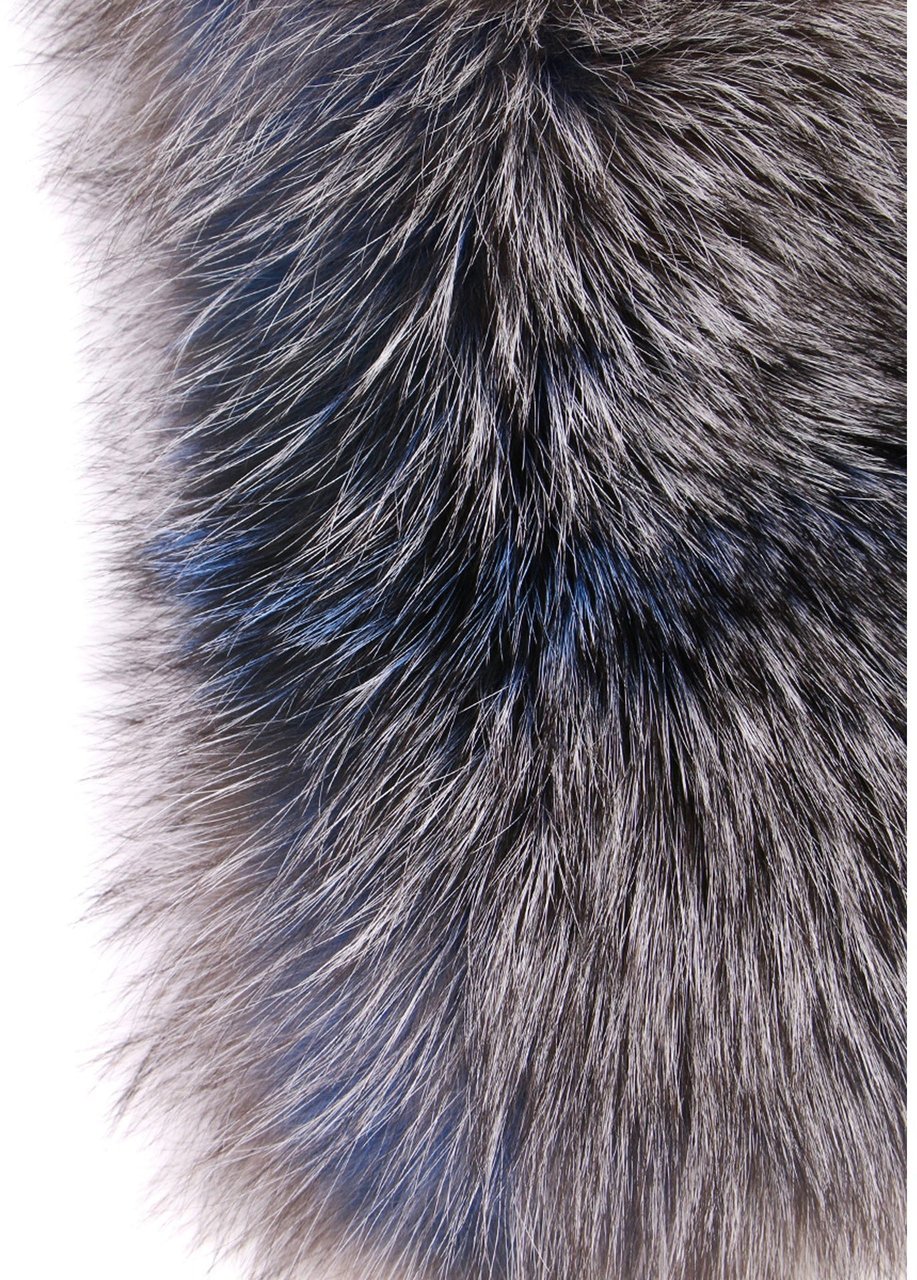 Philipp Plein Fox Fur Collar Divers