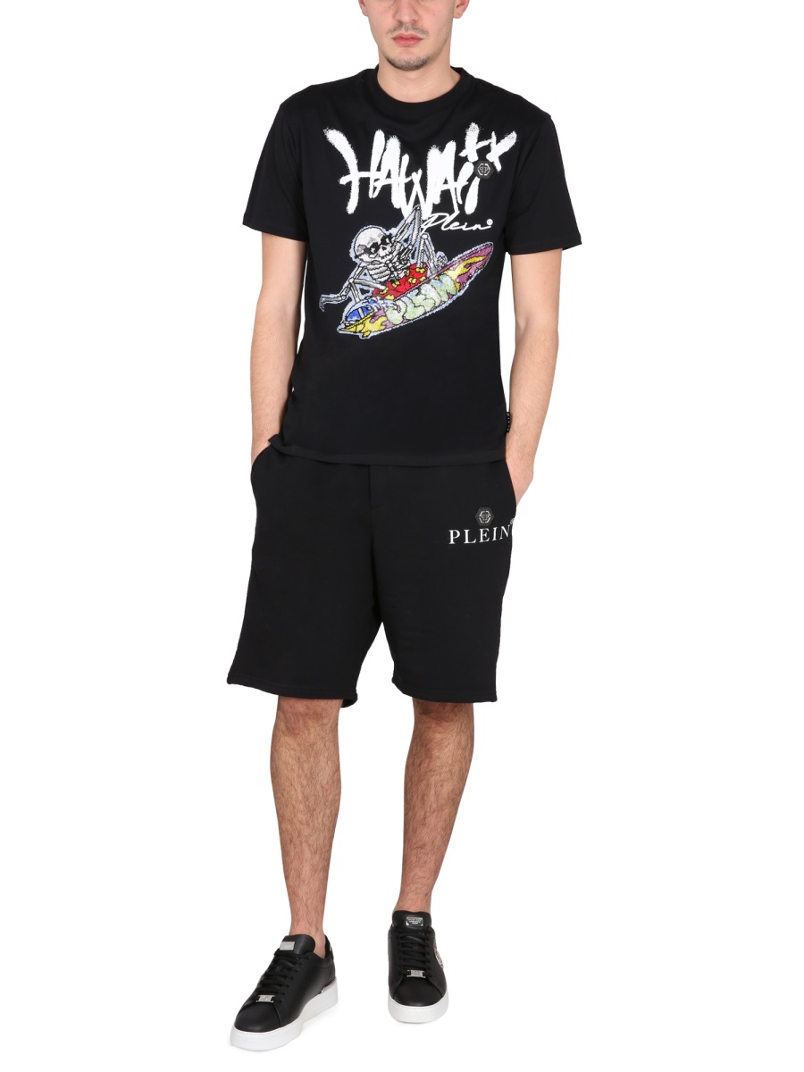 Philipp Plein CREWNECK T-SHIRT Zwart