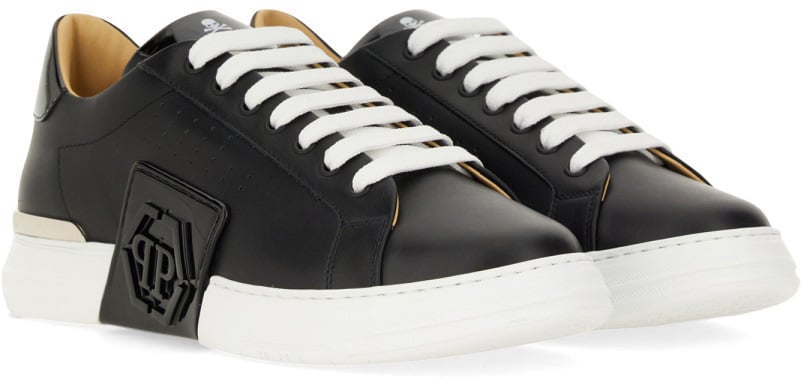 Philipp Plein SNEAKER WITH LOGO Zwart