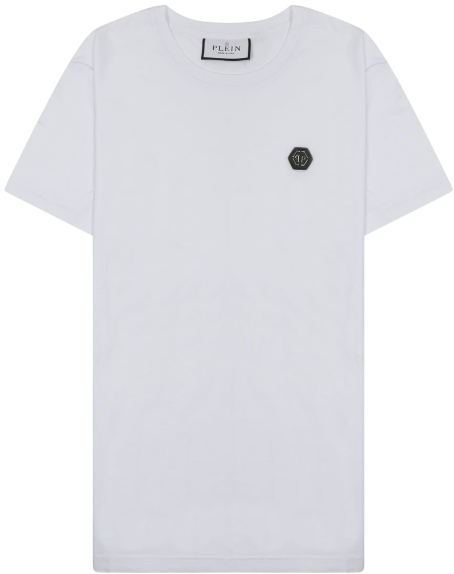 Philipp Plein T-SHIRT WITH LOGO Wit