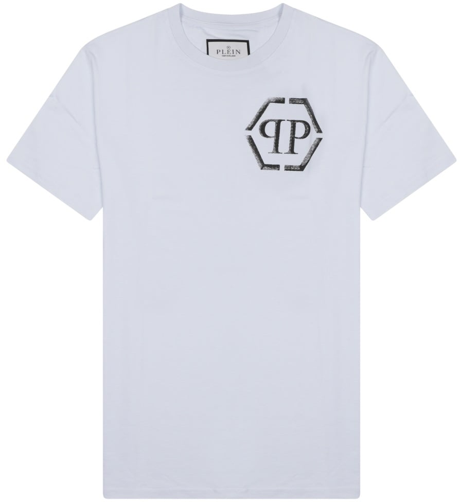 Philipp Plein T-SHIRT WITH LOGO Wit