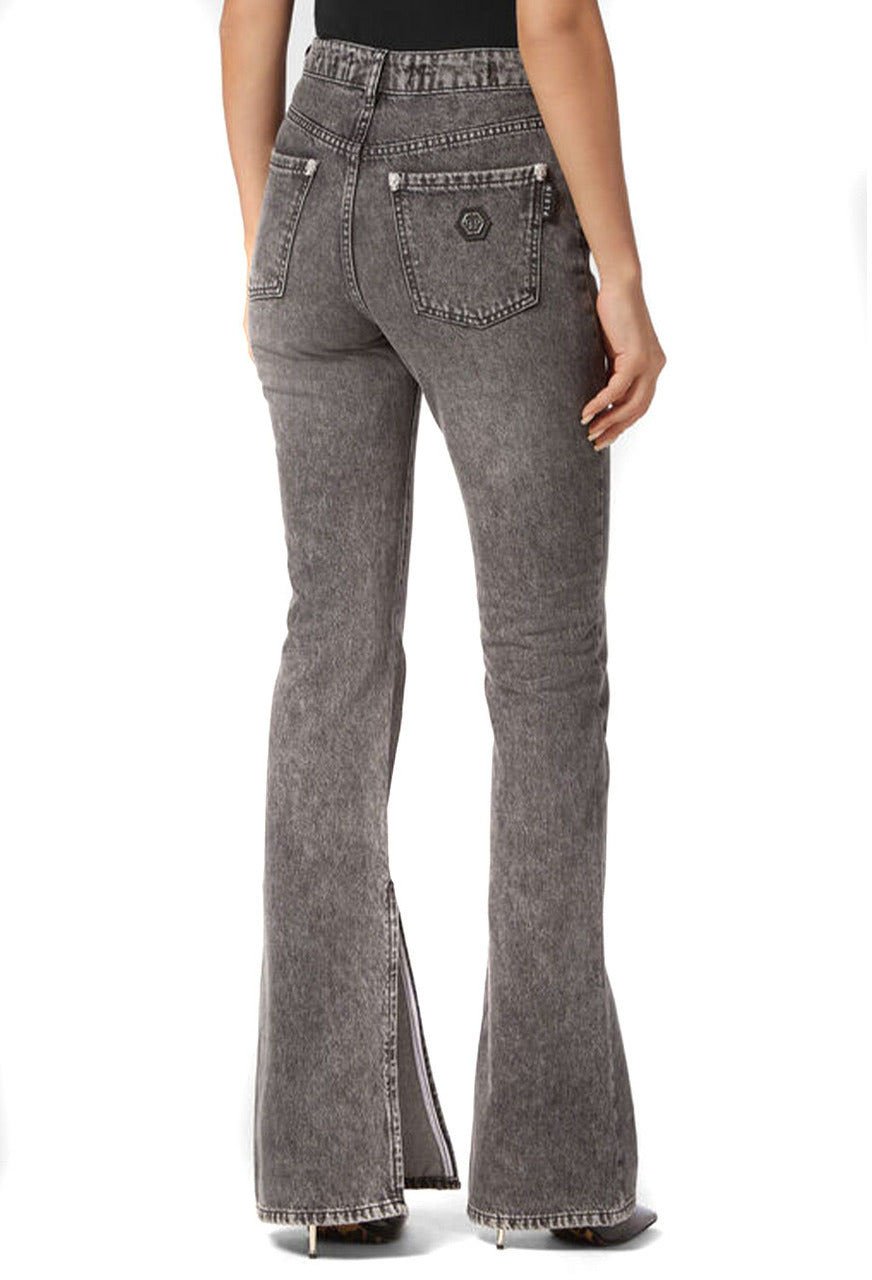 Philipp Plein  Women Jeans Grijs