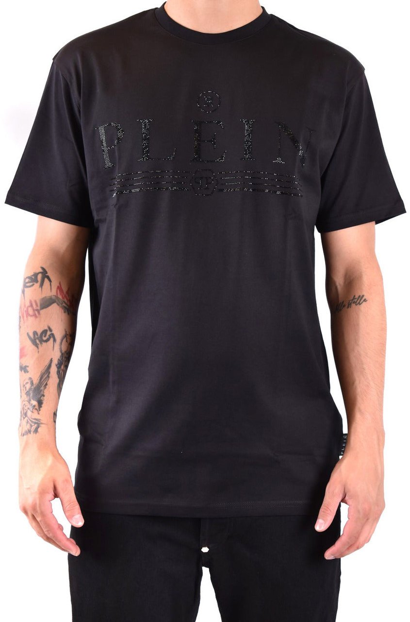 Philipp Plein Men T-Shirt Zwart