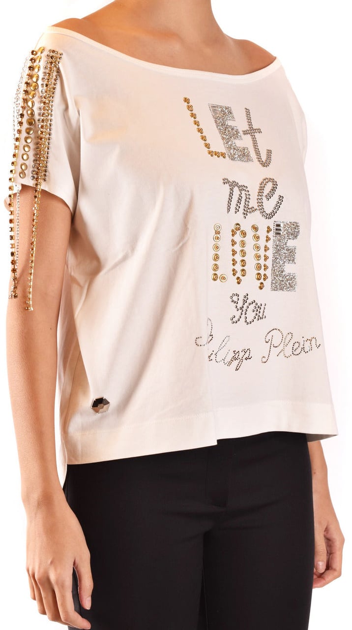 Philipp Plein Women T-Shirt Wit