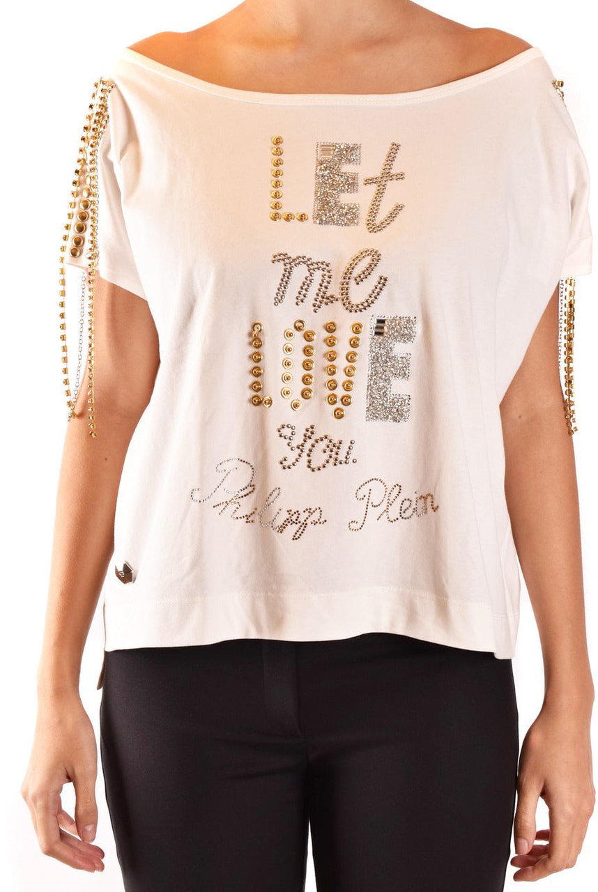 Philipp Plein Women T-Shirt Wit