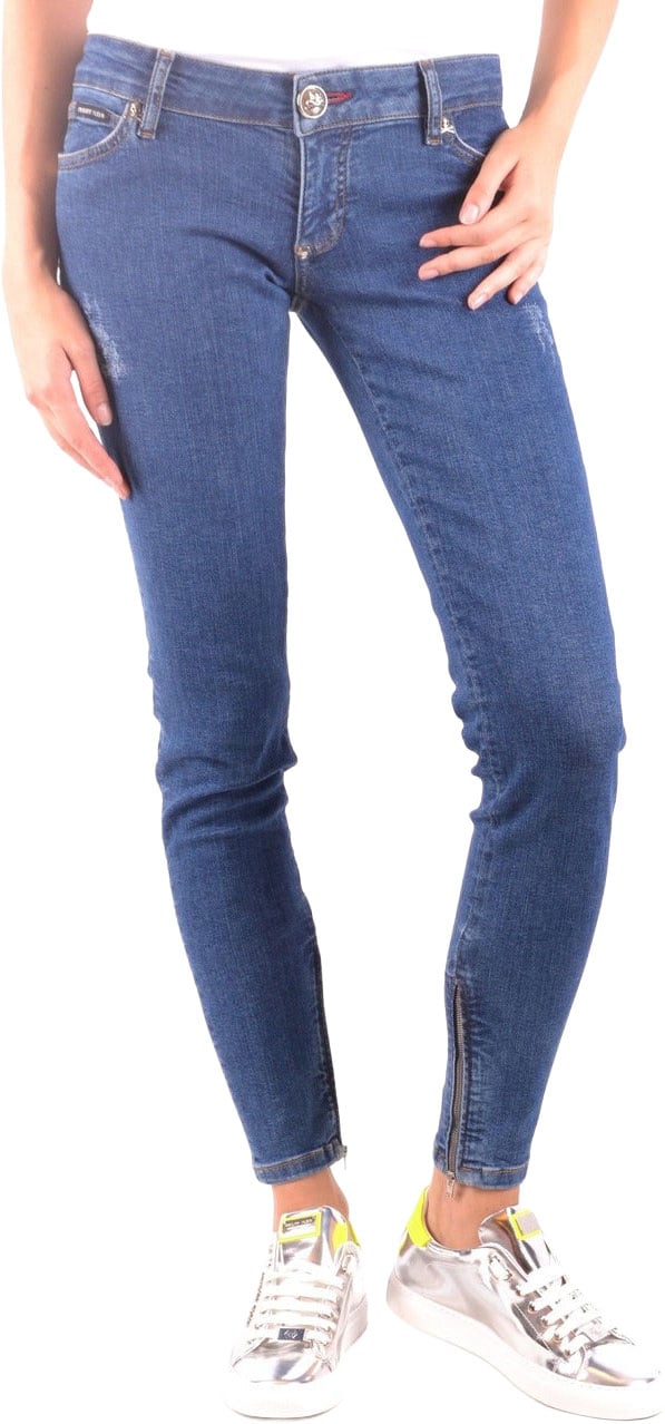 Philipp Plein Women Jeans Blauw