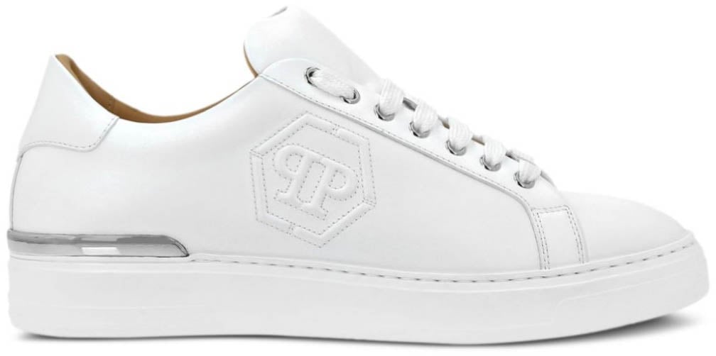 Philipp Plein Hexagon Logo Low-top Sneakers Wit