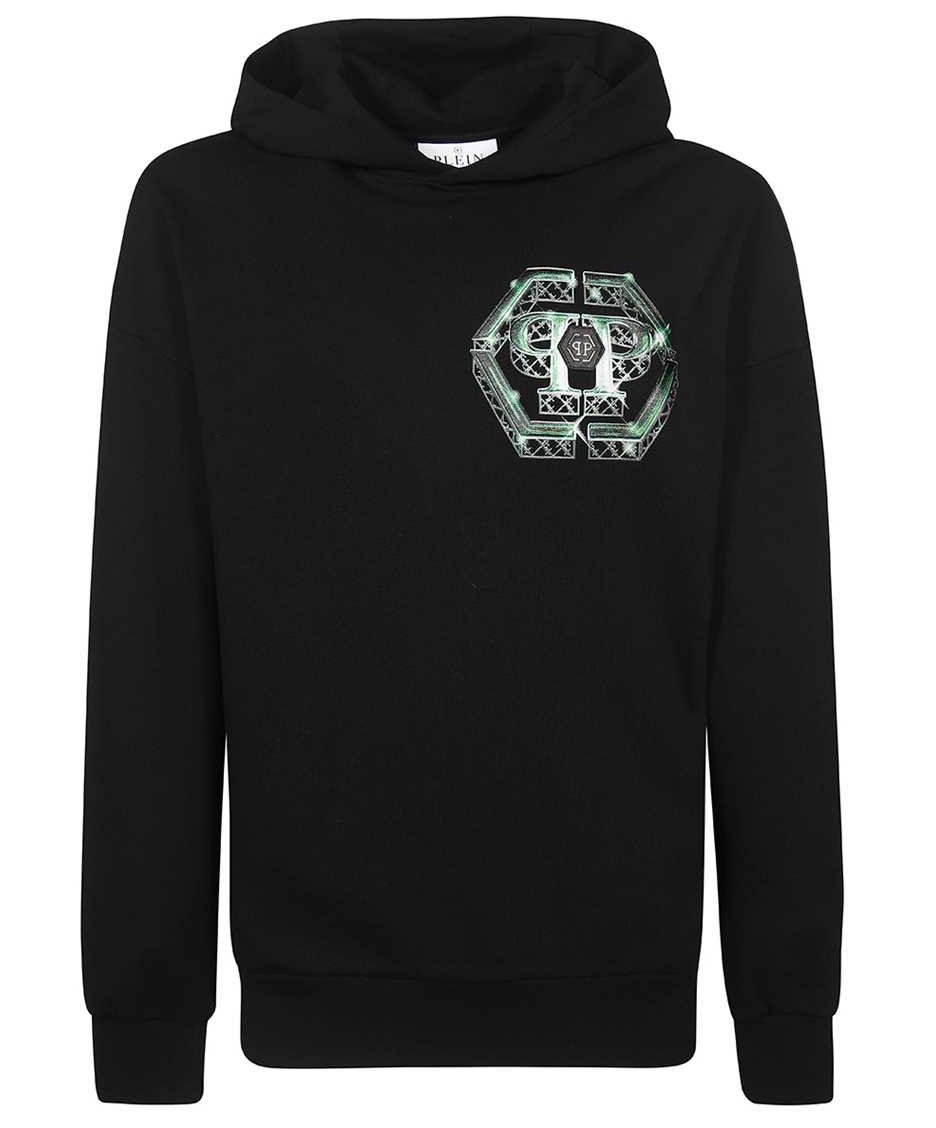 Philipp Plein Cotton hoodie Zwart