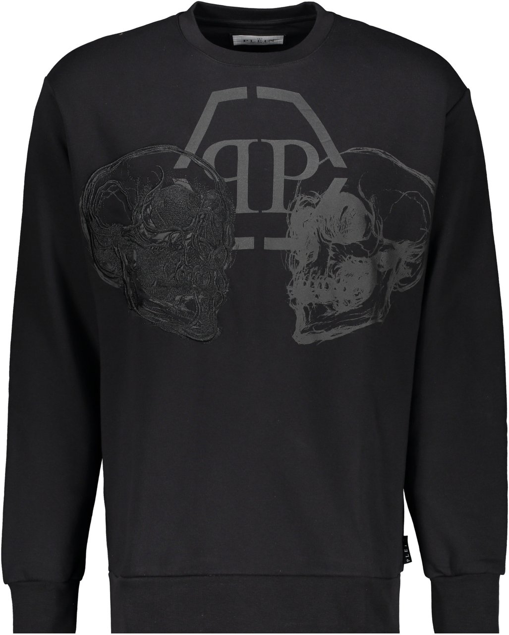 Philipp Plein Print sweatshirt Zwart