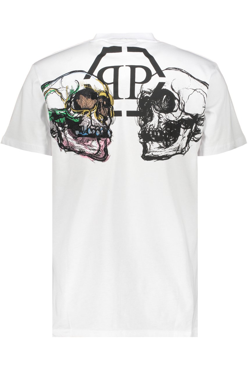 Philipp Plein Cotton T-shirt Wit
