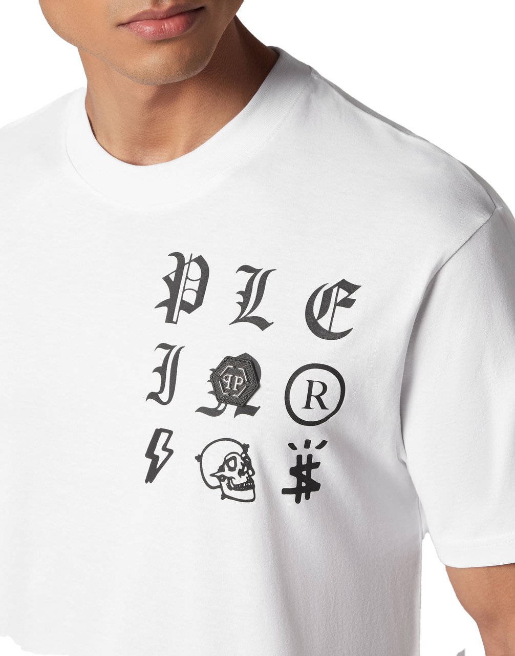 Philipp Plein T-shirt White Wit