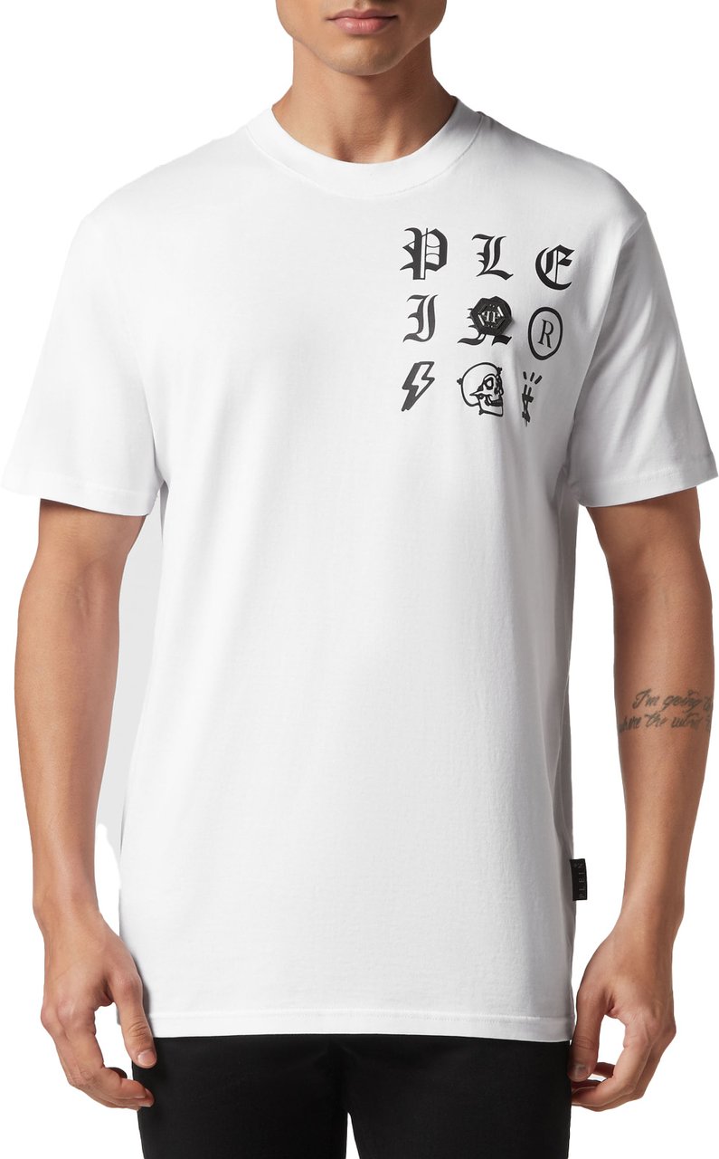 Philipp Plein T-shirt White Wit