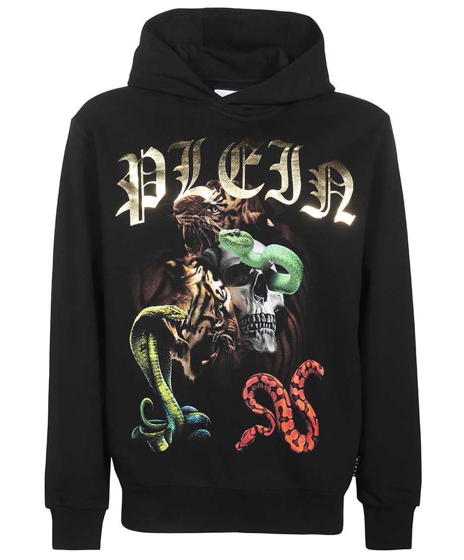 Philipp Plein Cotton hoodie Zwart