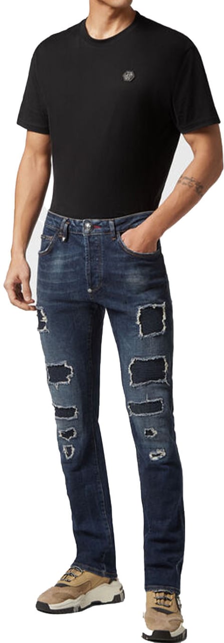 Philipp Plein Jeans Blue Blauw