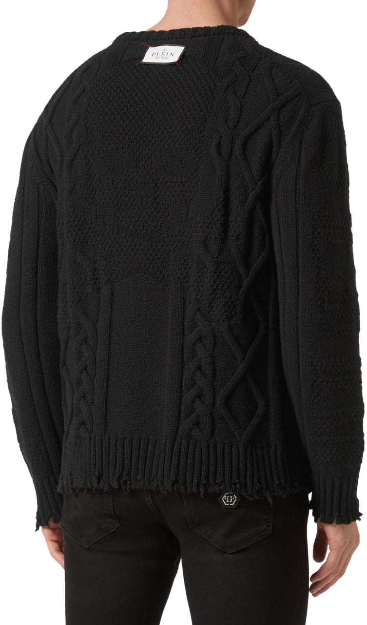 Philipp Plein Sweater Black Zwart