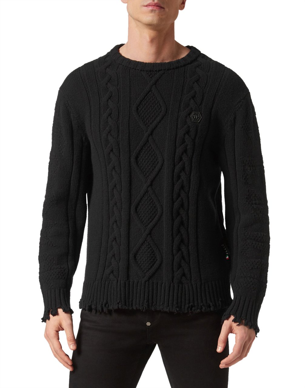 Philipp Plein Sweater Black Zwart