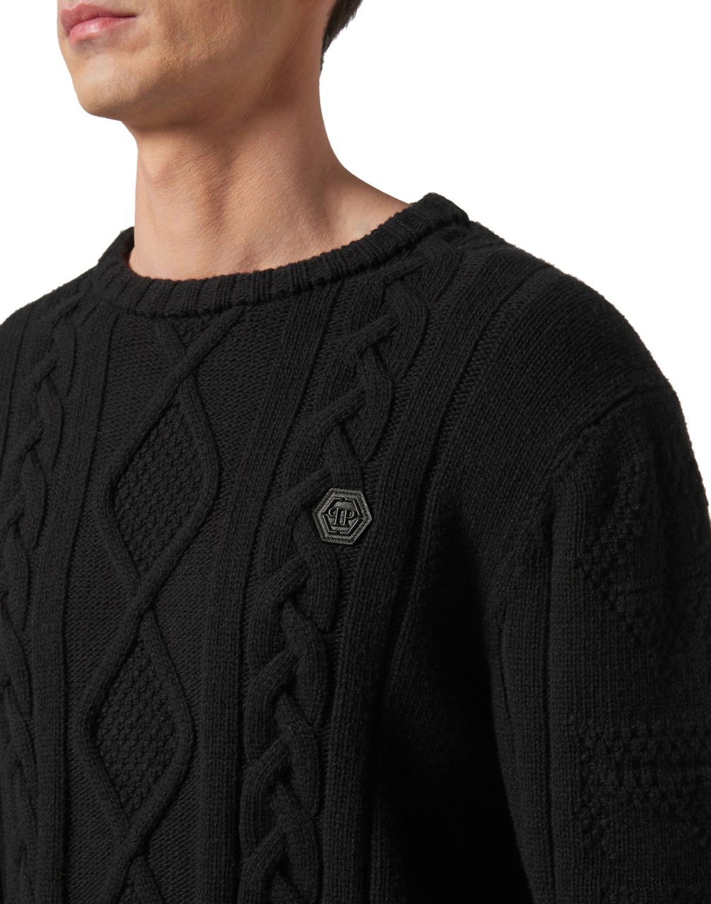 Philipp Plein Sweater Black Zwart